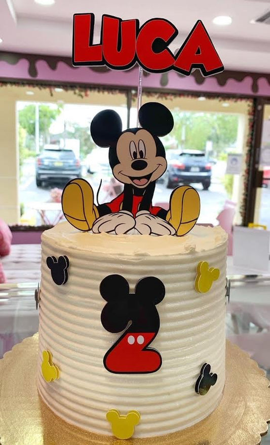 Topo de bolo Mickey Mouse