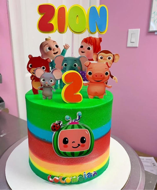 Topo de Bolo Cocomelão