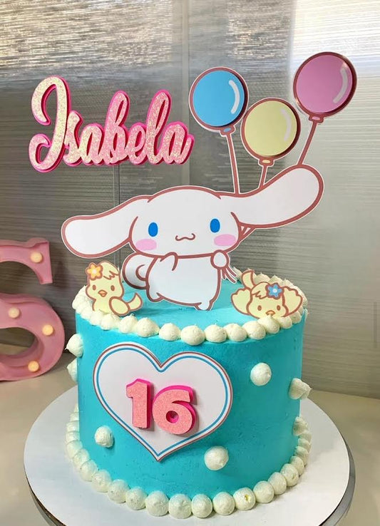 Topo de Bolo Cinnamonroll