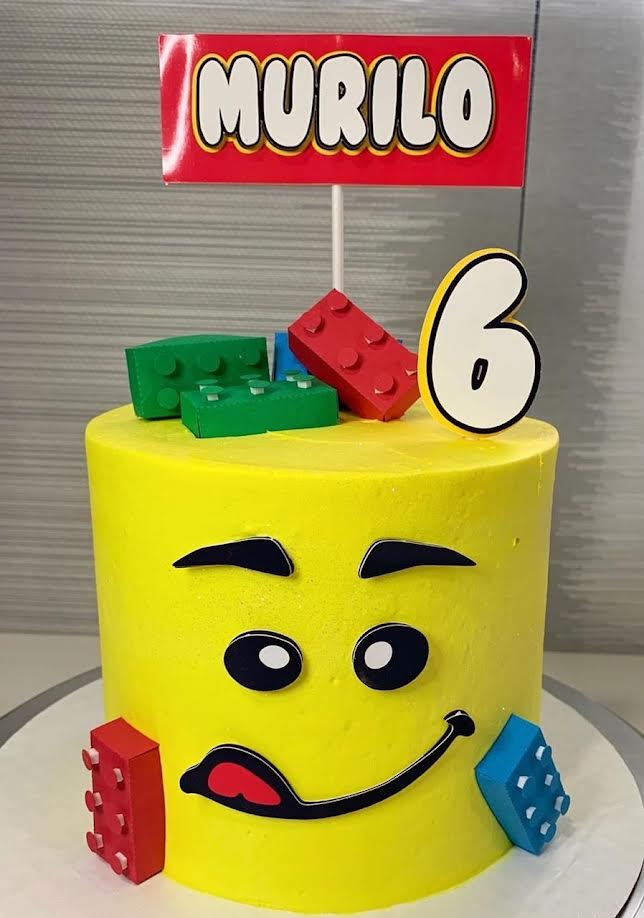 Lego birthday fashion cake kit