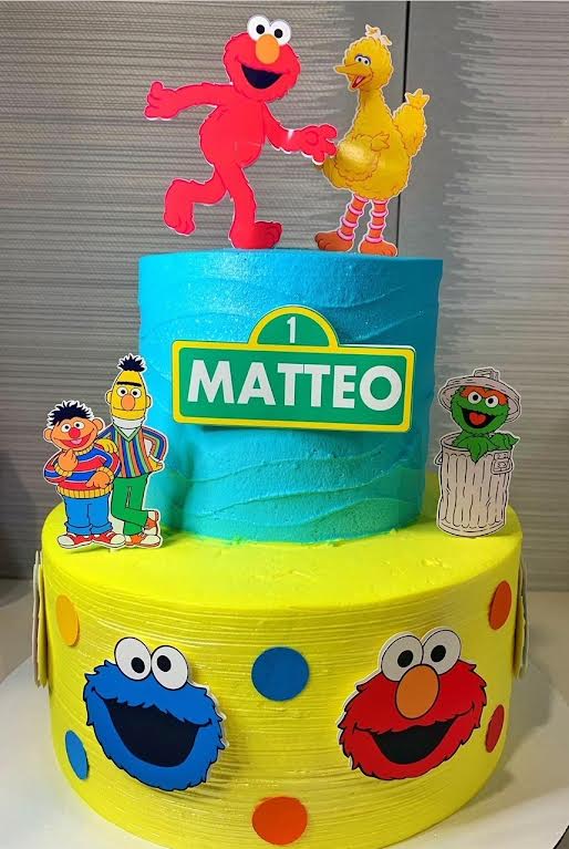 Sesame Street Cake topper