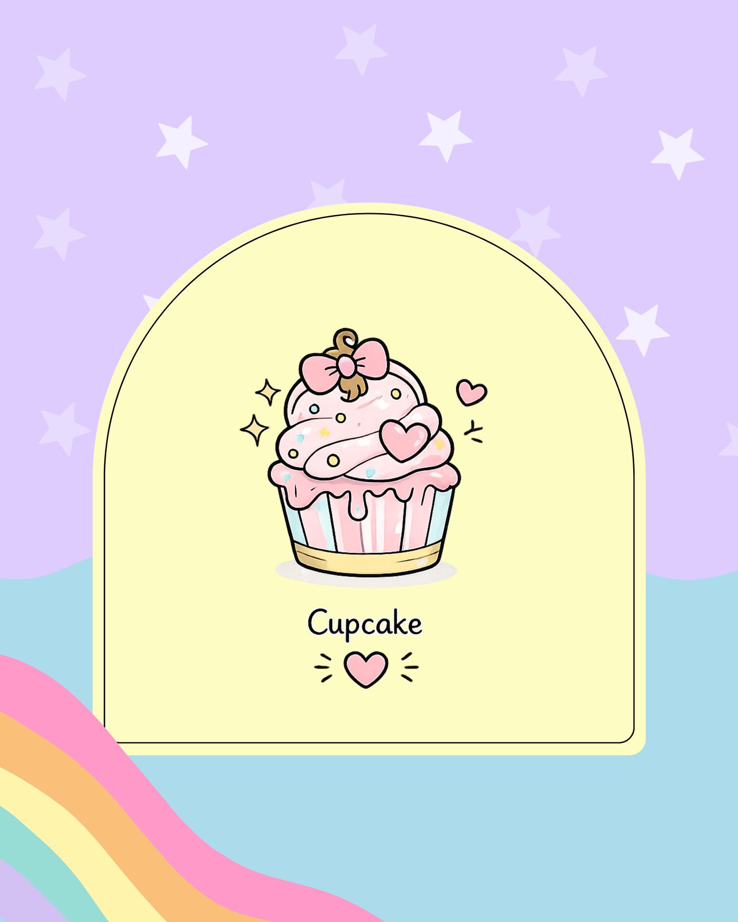 * CUPCAKE TOPPER *