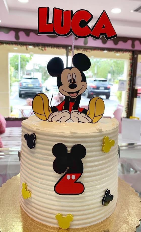 Adorno para tarta de Mickey Mouse