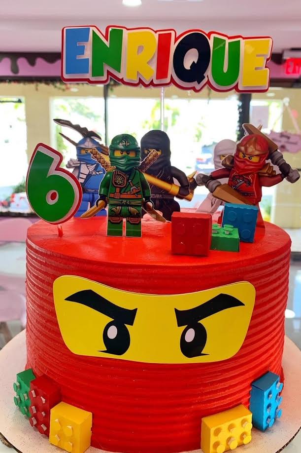 Adorno para tarta Lego Ninjago