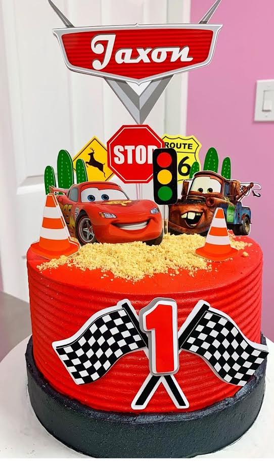 Cars Cake Topper