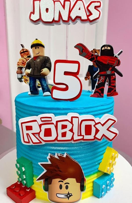 Roblox Boy Cake Topper