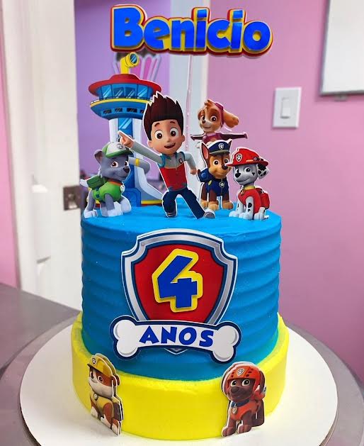 Paw Patrol Cake Topper