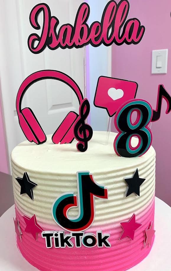 TikTok Cake Topper