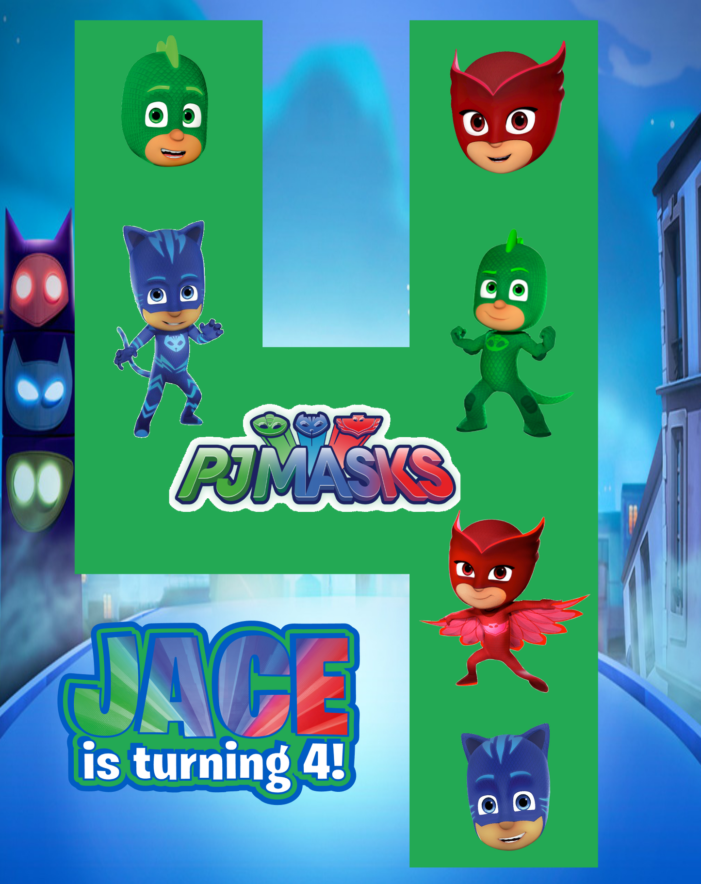 PJ Masks Cupcake