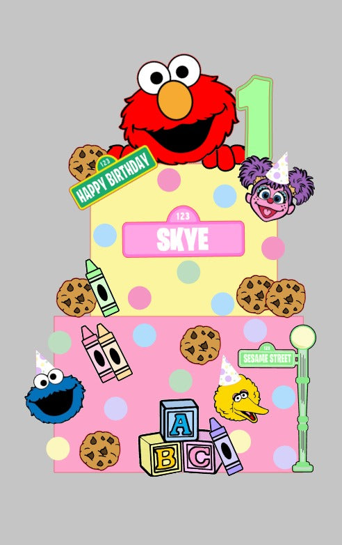 Elmo Cake Topper