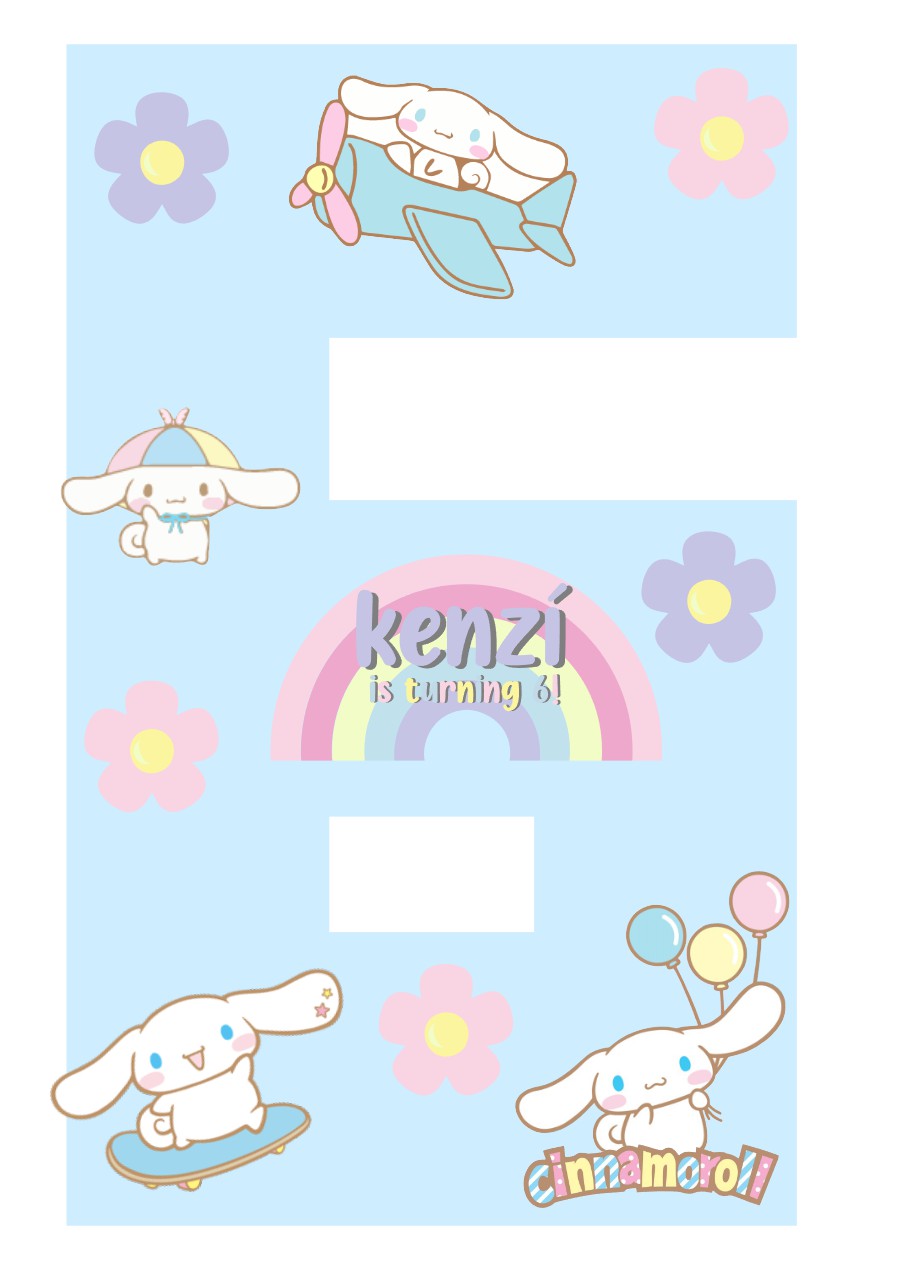 CINNAMOROLL CUPCAKE HELLO KITTY